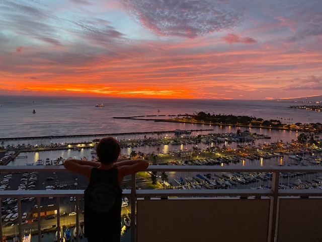 Hawaii sunset